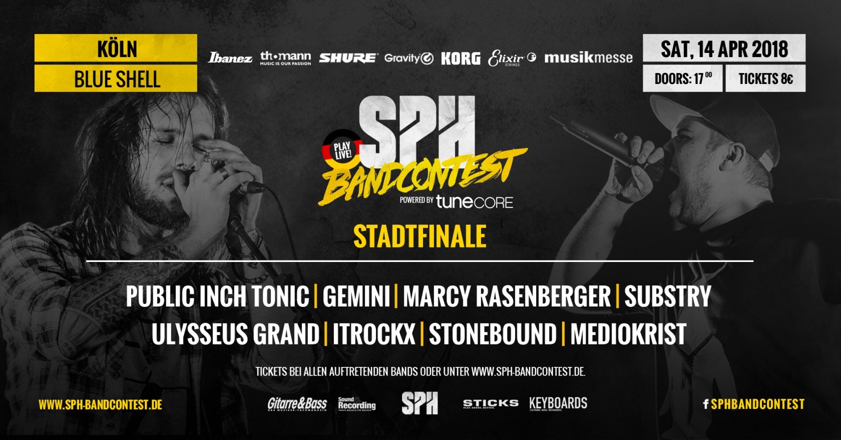 Flyer STADTFINALE - 14.04.2018