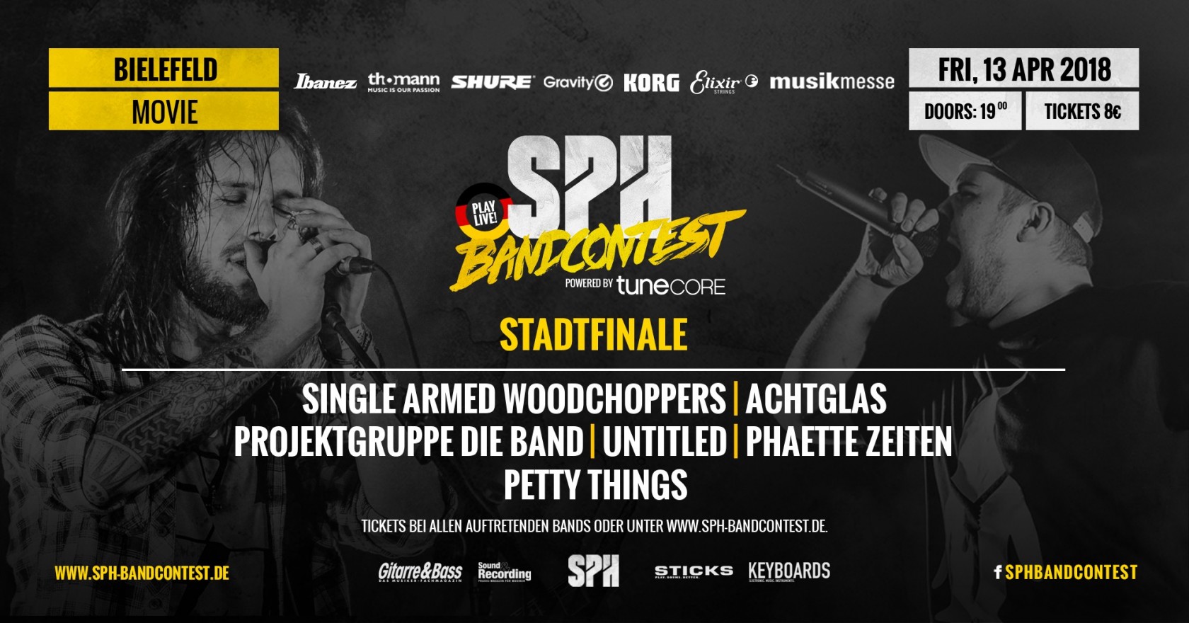 Flyer STADTFINALE - 13.04.2018