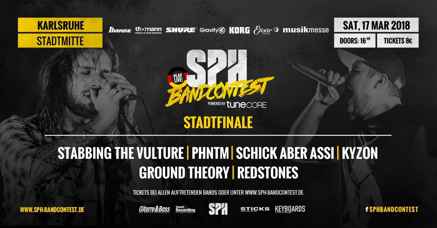 Flyer STADTFINALE - 17.03.2018