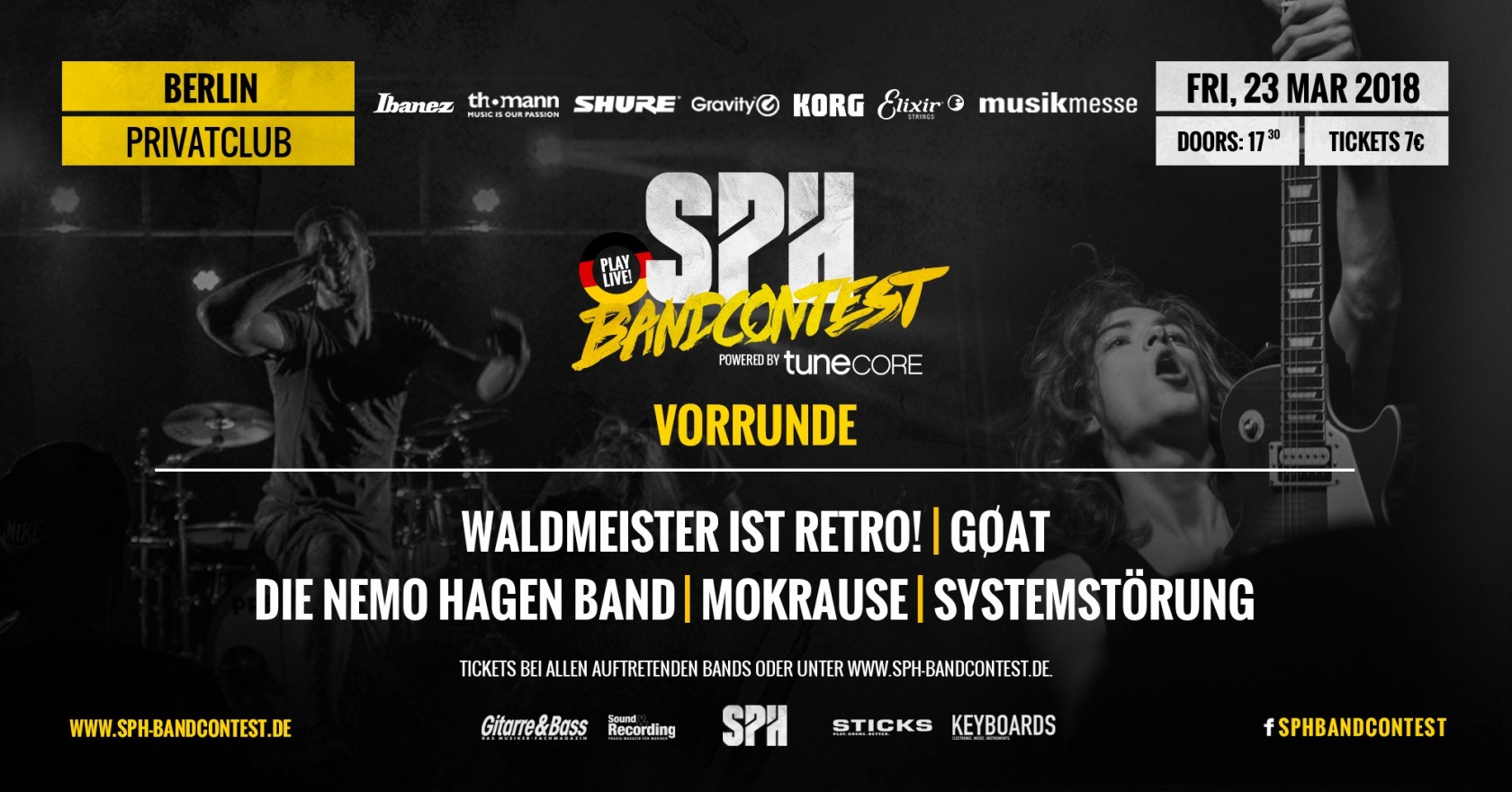 Flyer VORRUNDE - 23.03.2018