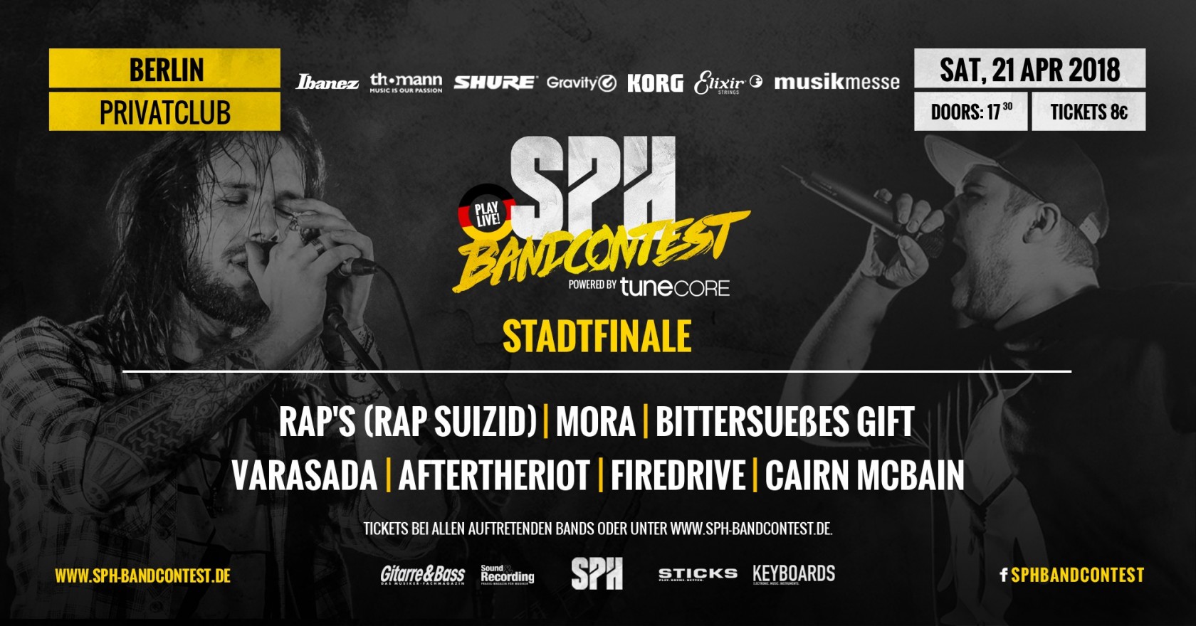 Flyer STADTFINALE - 21.04.2018